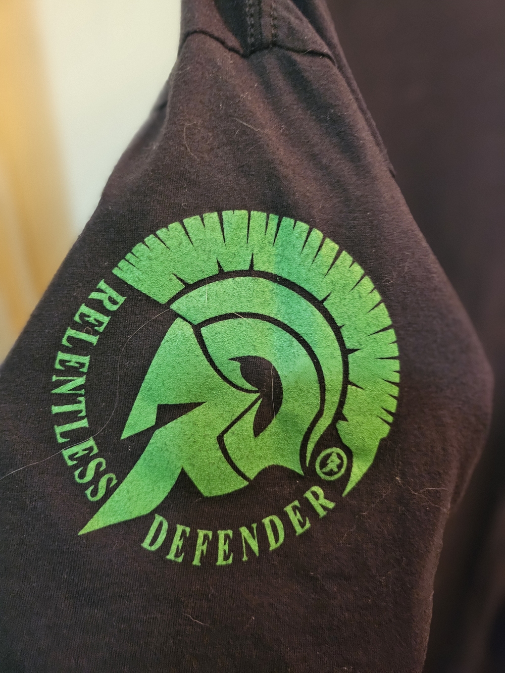 Dispatcher Graphic Tee - Black with Green Print - Picture 3 of 5